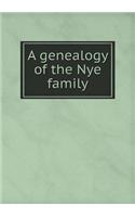 A Genealogy of the Nye Family