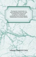 Theologische Sendschreiben An Einen Vornehmen Herrn Von Adel, In Welchen Die Zwischen Der Evangelisch- Und Romisch-catholischen Kirche Obschwebende . Sendschreiben Un (German Edition)