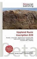 Uppland Runic Inscription 839: (English)
