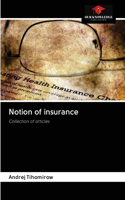 Notion of insurance