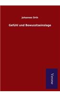 Gefühl und Bewusstseinslage