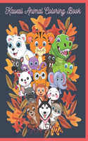 Kawaii Animal Coloring Book For Kids
