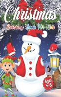 Christmas Coloring Book for Kids Ages 4-8