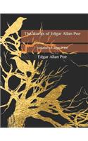 The Works of Edgar Allan Poe: Volume 1: Large Print