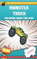 Monster Truck Coloring Book For Kids