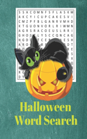 Halloween word search: an amazing large print puzzles book for halloween gift