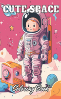Cute Space Coloring Book for Kids