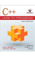 C++ How to Program Plus Mylab Programming with Pearson Etext -- Access Card Package