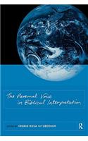 The Personal Voice in Biblical Interpretation