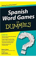 Spanish Word Games For Dummies