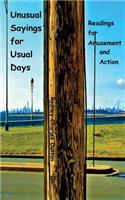 Unusual Sayings for Usual Days