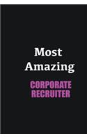 Most Amazing Corporate Recruiter: Writing careers journals and notebook. A way towards enhancement