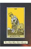 Strength One Card Draw Tarot Journal