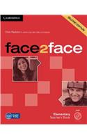 Face2face Elementary Teacher's Book with DVD