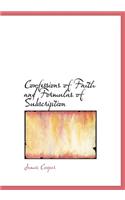 Confessions of Faith and Formulas of Subscription