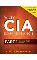 Wiley CIA Exam Review 2013, Part 1, Internal Audit Basics