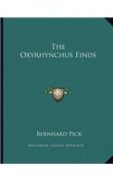 The Oxyrhynchus Finds