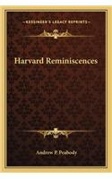 Harvard Reminiscences: (English)