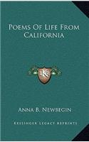 Poems of Life from California