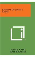 Journal of John T. Caine