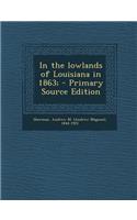 In the Lowlands of Louisiana in 1863;