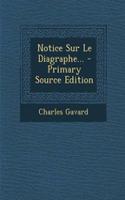 Notice Sur Le Diagraphe...