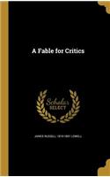 A Fable for Critics