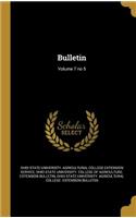 Bulletin; Volume 7 No 5