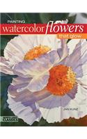 Painting Watercolor Flowers That Glow