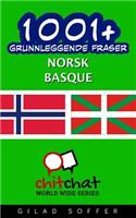 1001+ Grunnleggende Fraser Norsk - Basque