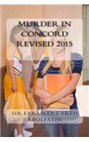 Murder in Concord Revised 2015