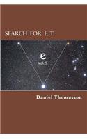 Search for E. T. (Equilateral Triangle)