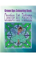 Grown Ups Colouring Book Creative Art Patterns
