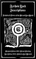 Archaic Rock Inscriptions