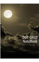 Dot Grid Notebook: Luna