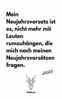 Neujahrsvorsatz fragen: A5 Jahresplaner 2020 - Organizer - Jahreskalender - Buchkalender - Wochenkalender - Terminplaner für Jahresvorsätze, Studenten, Schüler, Männer als 