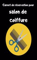 Carnet de réservation pour salon de coiffure