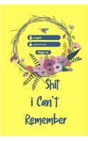 Shit i Can't Remember