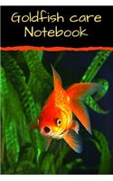 Goldfish Care Notebook