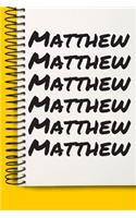 Name Matthew A beautiful personalized