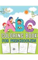 ABC Coloring Book for Preschoolers