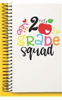 2 nd Grade Squad Gift Second Grade Team A beautiful personalized