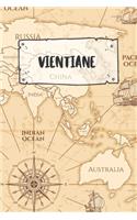 Vientiane: Ruled Travel Diary Notebook or Journey Journal - Lined Trip Pocketbook for Men and Women with Lines