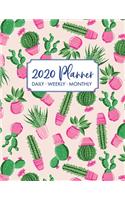 2020 Planner: 2020 Weekly & Monthly Planner for January 2020 - December 2020 + To Do List Section, Includes Important Dates, Birthday, Goals + Notes Page, Calenda