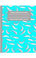 Primary Composition Notebook Draw and Write Journal 7.5" x 9.7"