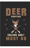 Deer Hunting is calling and I must go