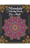 Mandala Coloring Book For Adult