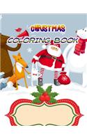Christmas coloring book: An Adult Coloring Book with Fun, Easy, and Relaxing Designs Paperback