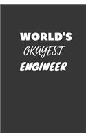 Engineer Notebook: Lined Journal, 120 Pages, 6 x 9, Funny Dream Job, Starting New Career Gag Gift Journal Matte Finish