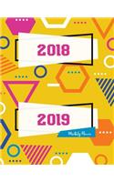 2018 - 2019 Monthly Planner